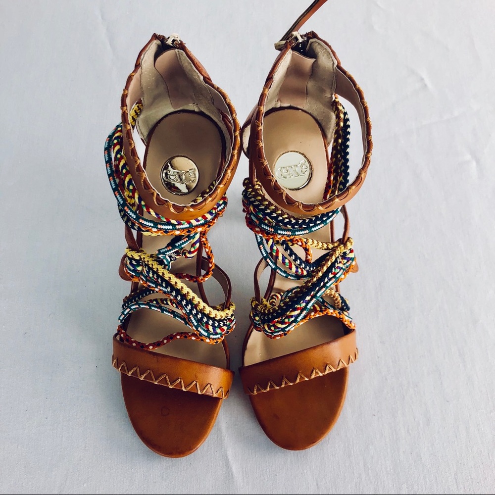 EXE genuine leather tribal sandals - Picture 6 of 8